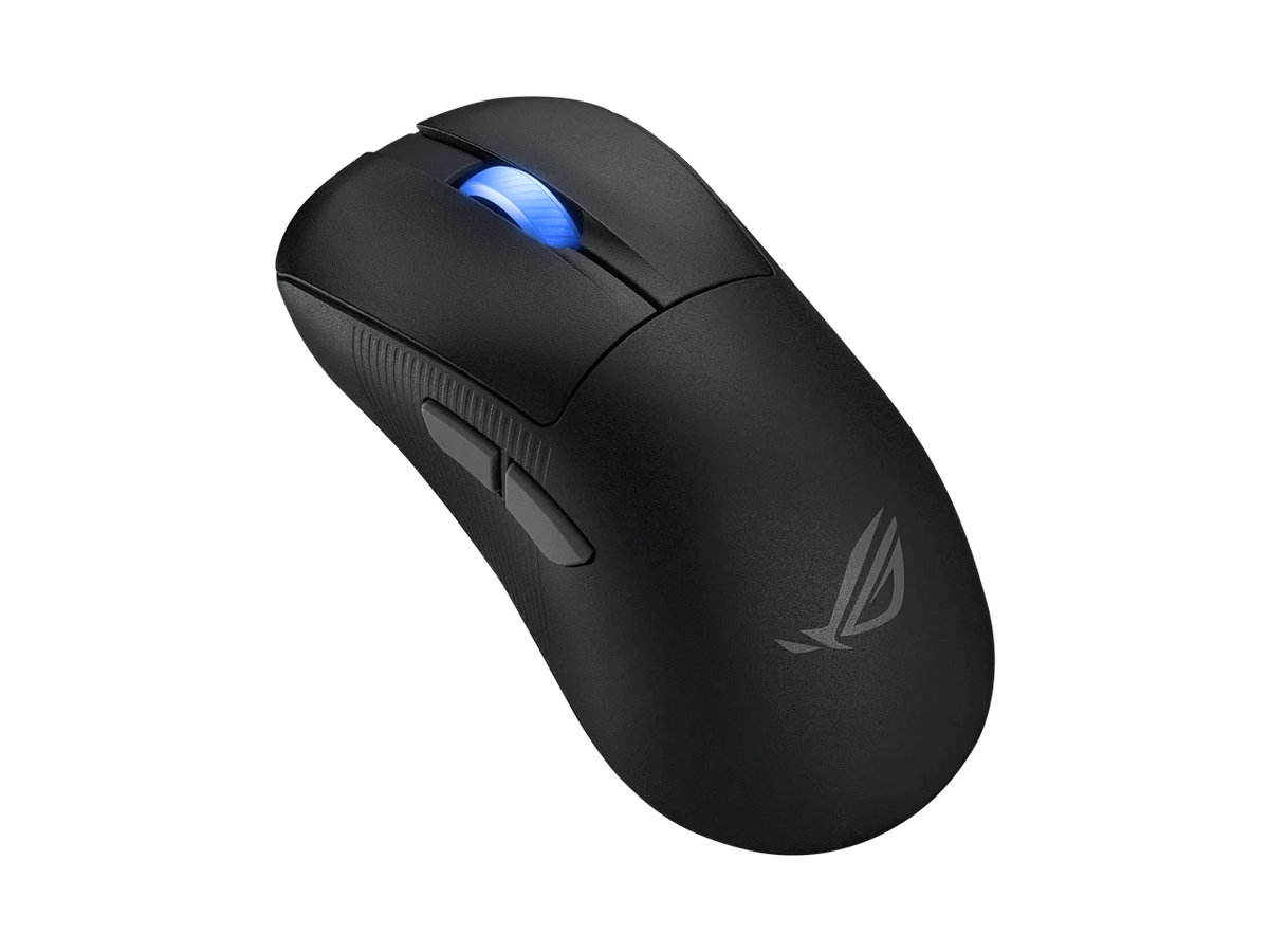 ASUS ROG Keris II WL Ace (54-gram ergonomic mouse, 42000-dpi, ROG Micro Switch, SpeedNova wireless technology, ROG Polling Rate Booster, 4000 Hz in wireless mode, up to 8000 Hz in wired mode) - Black