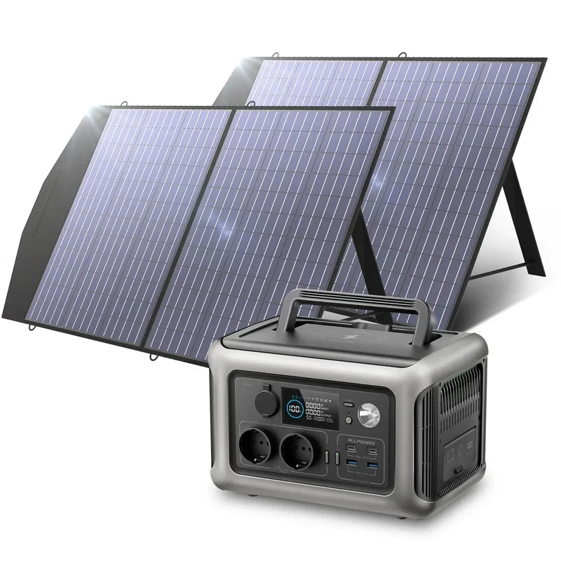 ALLPOWERS Portable Power Station With LiFePO4 Battery For Camping