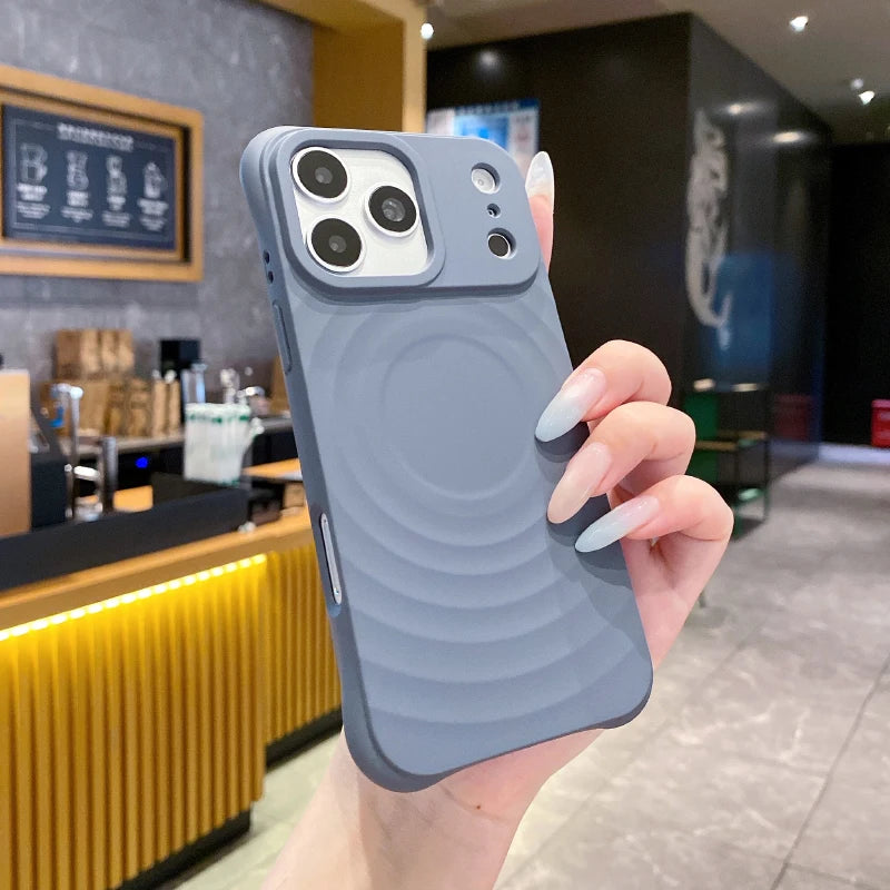 MagSafe Air Cushion Shock Resistant Protective Phone Case