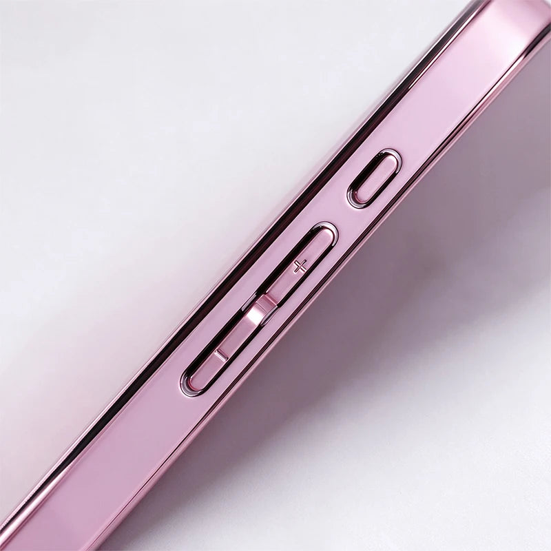 Magnetic Shockproof Phone Case With Lens Film And Wireless Charging