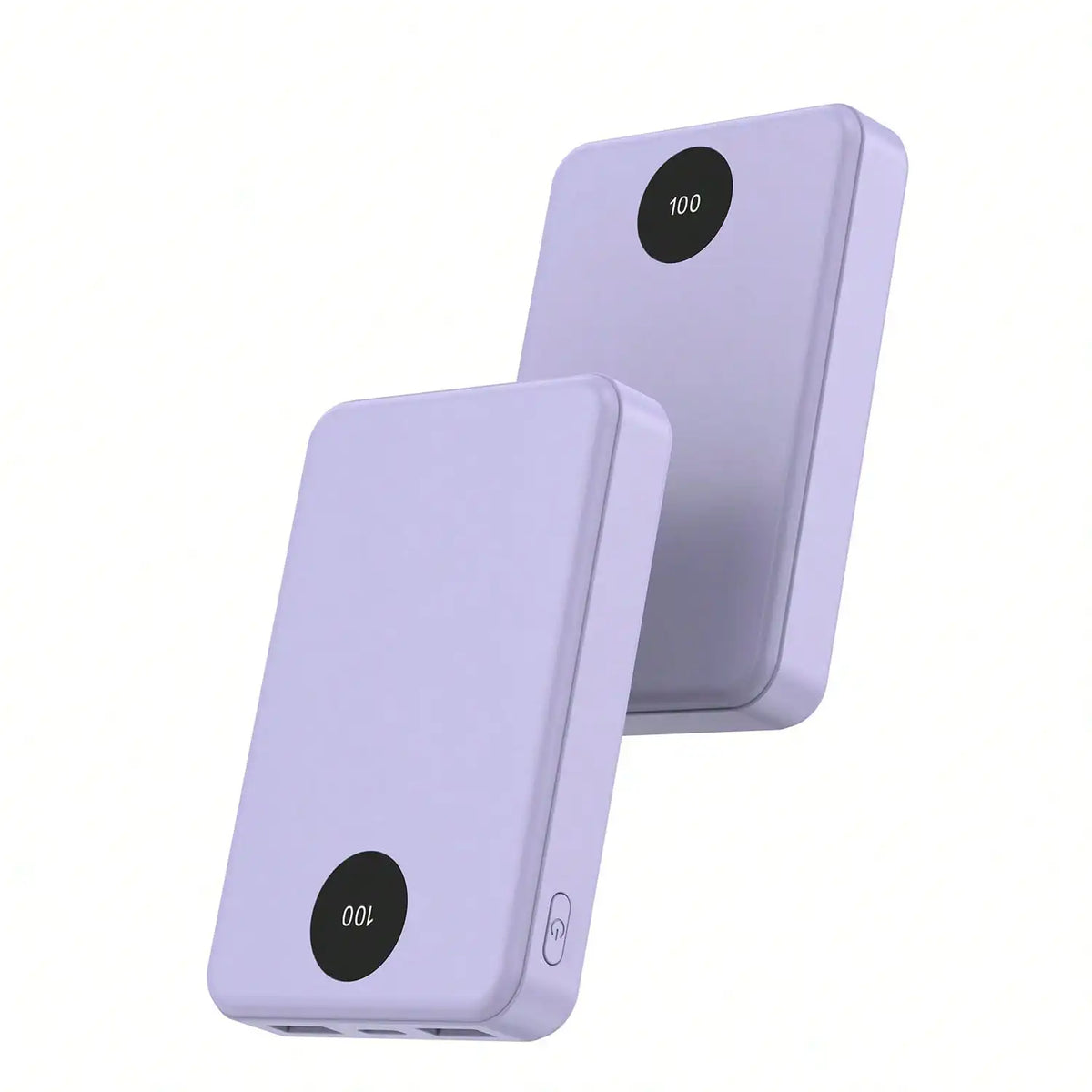 Portable Power Bank With Digital Display And Type C Charging
