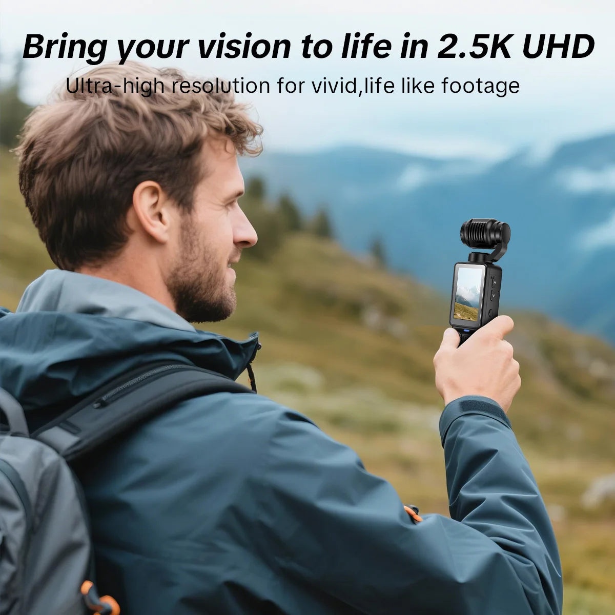 W&O Digital Camera With 2.5K Video And 16x Digital Zoom