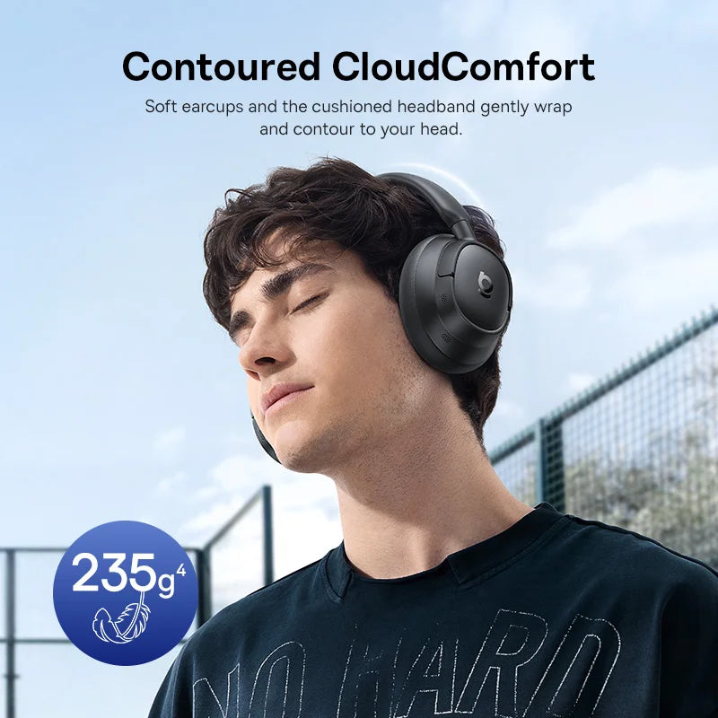 Baseus Adaptive Noise Cancelling Wireless Headphones With Hi Res Audio