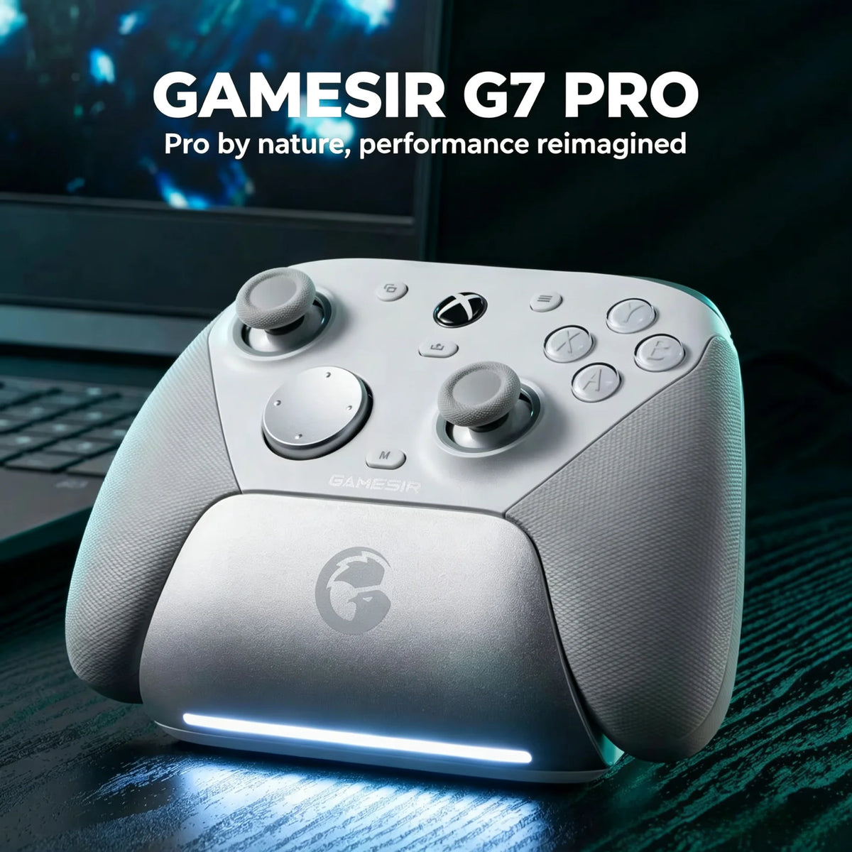 GameSir G7 Pro Wireless Controller for Xbox Series X|S, PC, iOS, Android with TMR Anti-Drift Sticks, Hall Effect Triggers, Charging Dock
