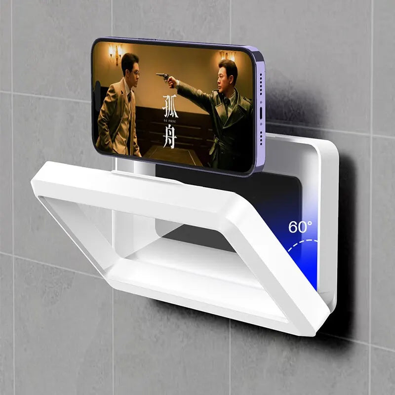 Fixed Universal Waterproof and Anti-fog Mobile Phone Case for Bathroom Shower Phone Holder Waterproof Can Touched Shower Phone