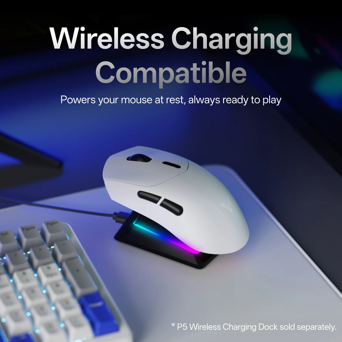 Rapoo VT7 Max Wireless Gaming Mouse With 8K Polling Precision
