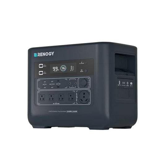 Renogy Portable Power Station With LiFePO4 Solar Backup