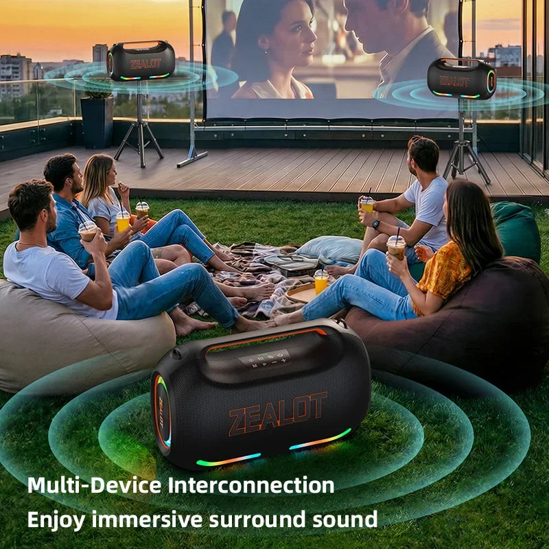 ZEALOT ZE41 Portable Bluetooth Speaker With TWS Subwoofer