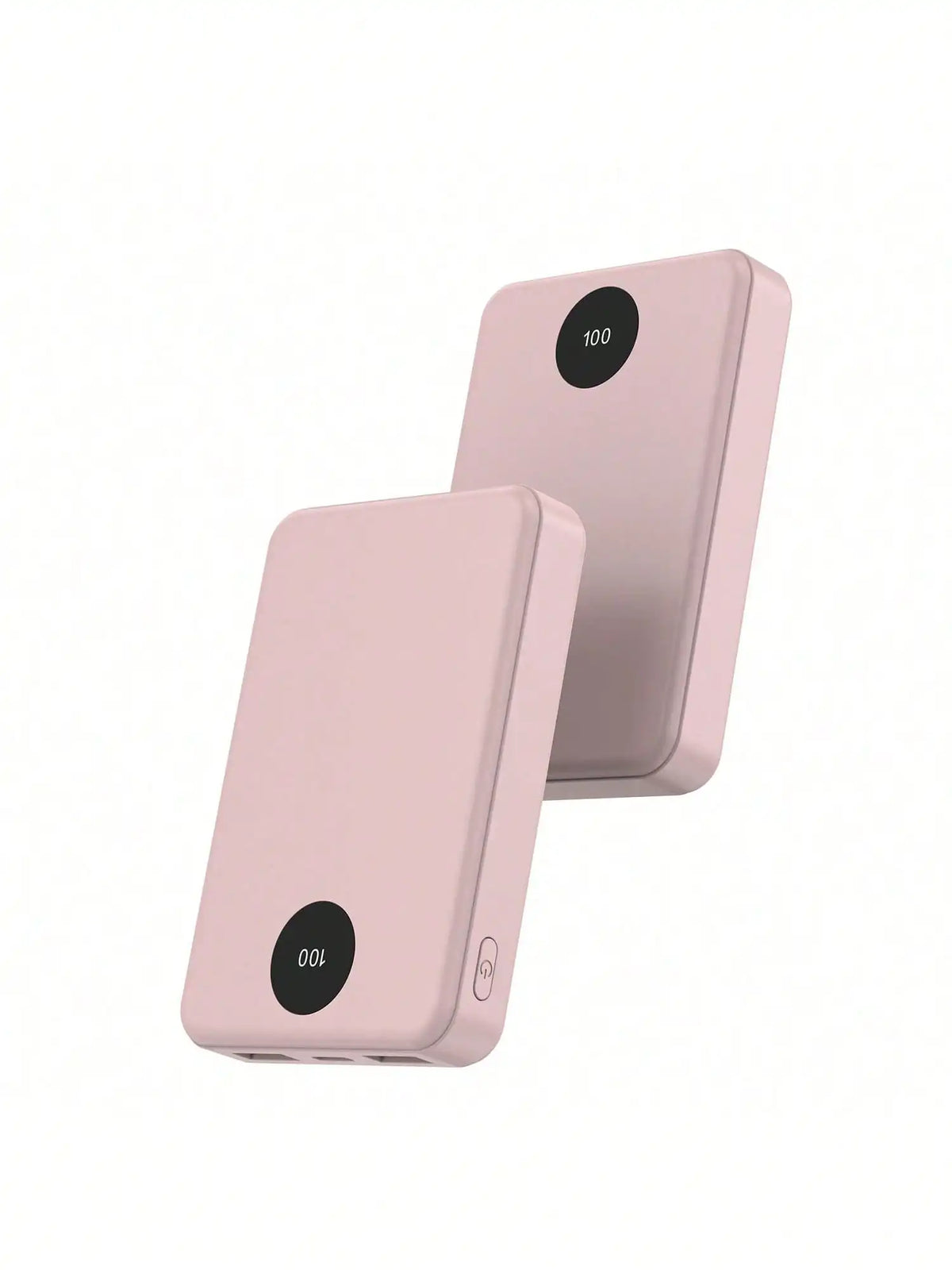 Portable Power Bank With Digital Display And Type C Charging