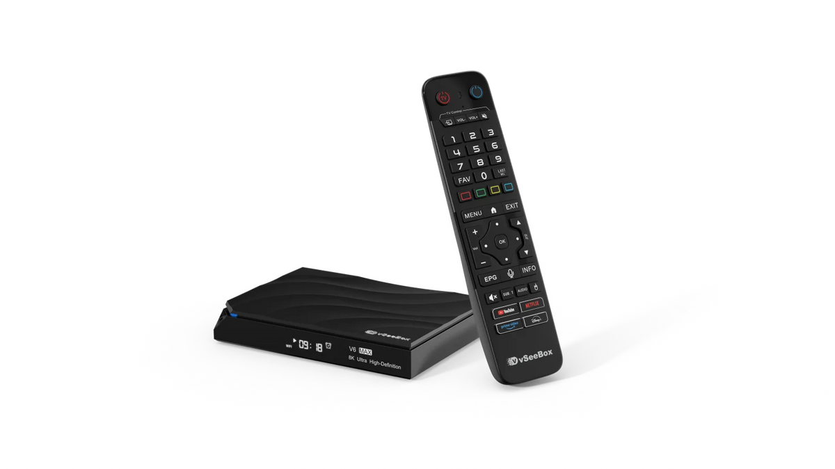 vSeeBox V6 Max Android Streaming Media Player With Voice Control