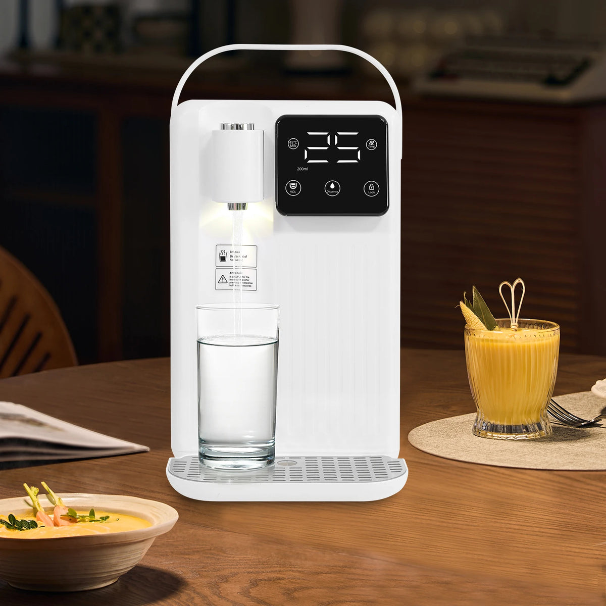 Instant Hot Water Dispenser With LED Panel And Rapid Heating