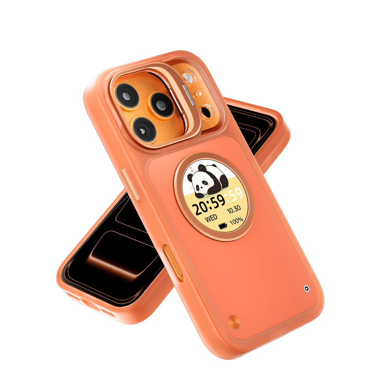 Smart Display Phone Case With Camera Preview And Message Alerts