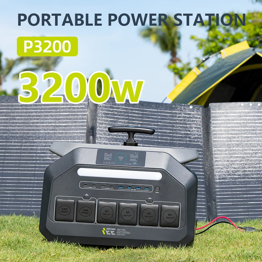 IEE LiFePO4 Portable Power Station for Home Backup