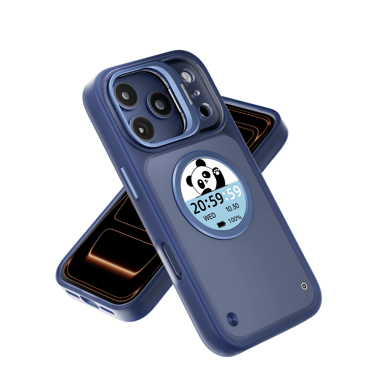 Smart Display Phone Case With Camera Preview And Message Alerts