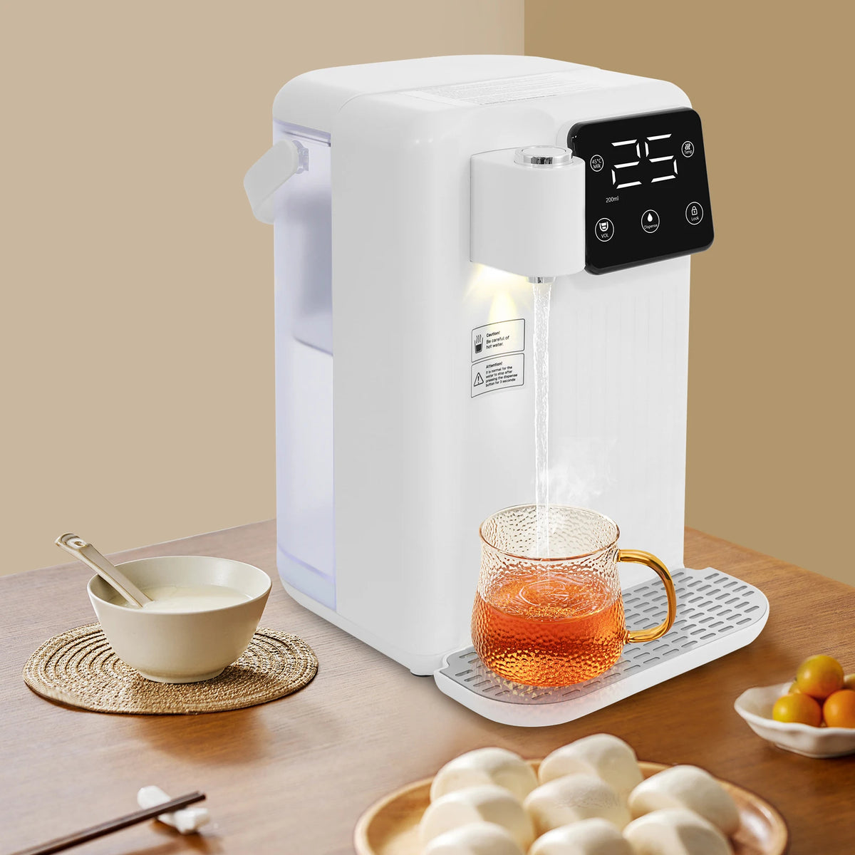 Instant Hot Water Dispenser With LED Panel And Rapid Heating