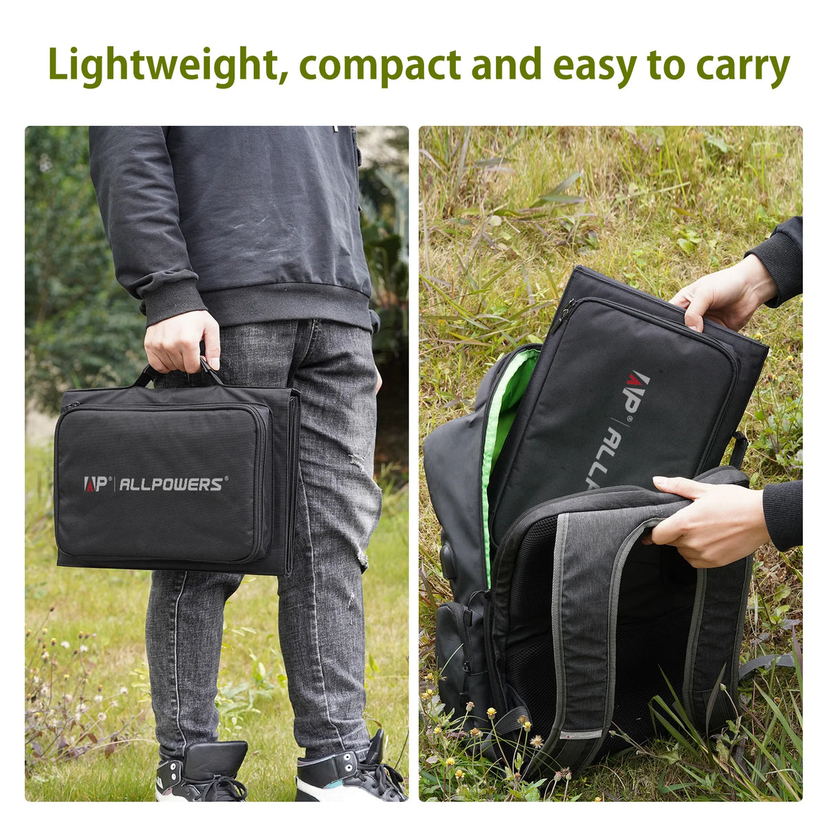ALLPOWERS Portable Solar Power Station for Camping and Electronics