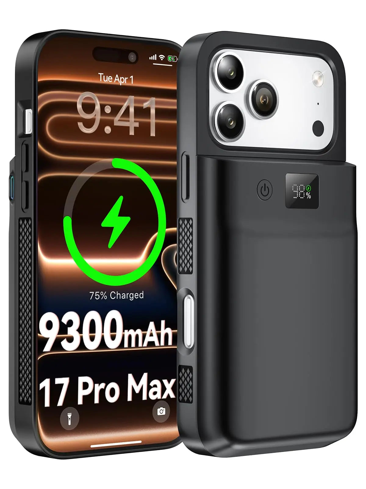 NEWDERY Fast Charging Battery Case For iPhone 17 Pro Max